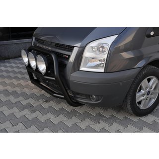 Bullbar WT018 Negru (2006-2014, Otel Inoxidabil) foto 3