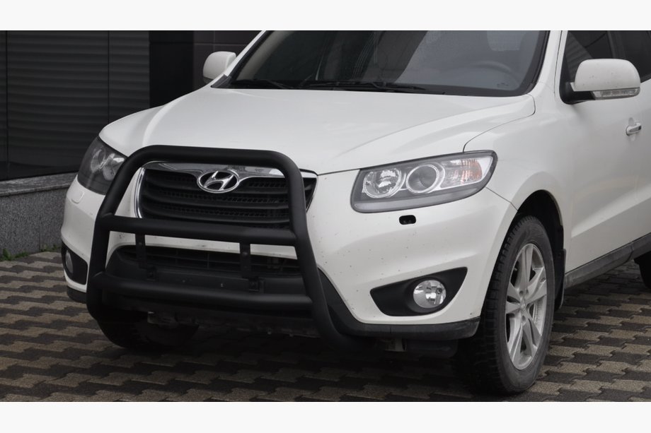 Hyundai Santa Fe 2 2006-2012 Bullbar WT018 Negru (Otel Inoxidabil) Image