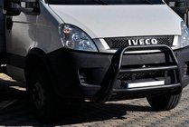 Iveco Daily 2006-2014 Bull Bar WT018 Negru foto 2