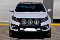 Kia Sportage 2010-2015 Bullbar WT018 Negru (Otel Inoxidabil) foto 1