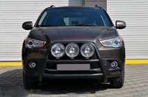 Mitsubishi ASX 2010-2023 Bullbar WT018 Negru (Otel Inoxidabil) foto 2