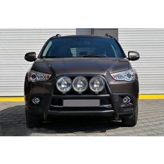 Bullbar WT018 Negru (Otel Inoxidabil) foto 2