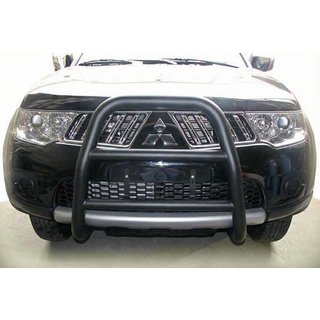 Bullbar WT018 Negru (Otel Inoxidabil) foto 3