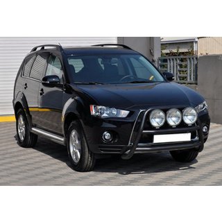 Bullbar WT018 Negru (Otel Inoxidabil) foto 3