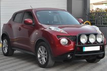 Nissan Juke 2010-2019 Bull Bar WT018 Negru (Otel Inoxidabil) foto 5