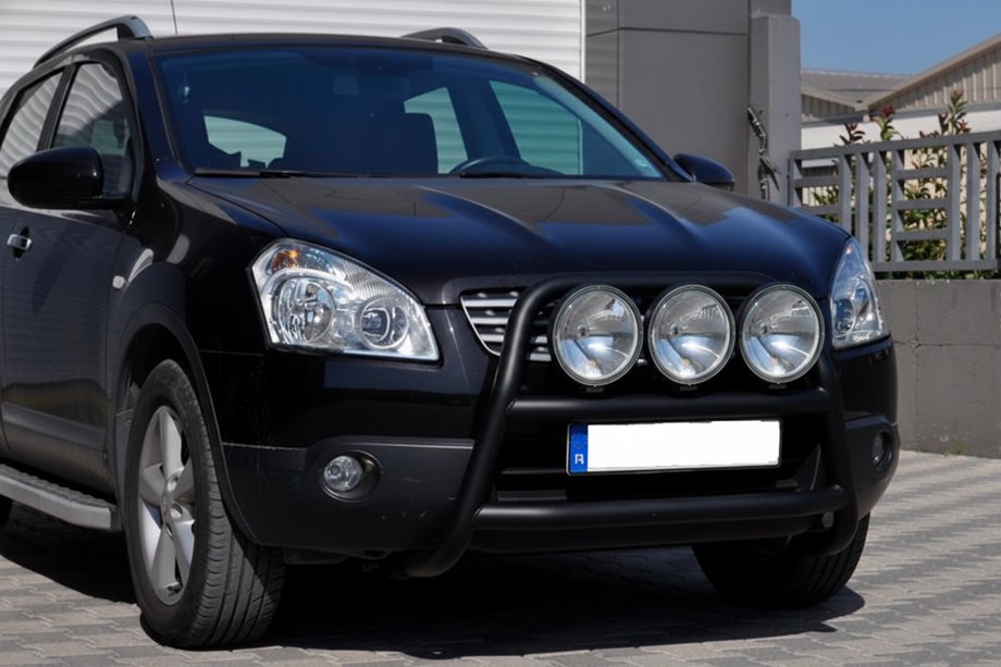 Nissan Qashqai 2007-2010 Bullbar WT018 Negru (Otel Inoxidabil) Foto 2