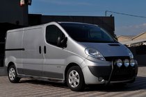 Renault Trafic 2001–2015 Bullbar WT018 Negru (Otel Inoxidabil) foto 3