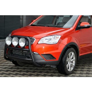 Bullbar WT018 Negru (Otel Inoxidabil) foto 2
