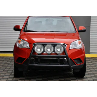 Bullbar WT018 Negru (Otel Inoxidabil) SsangYong Korando 2010-2019 foto 3