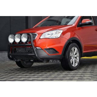 Bullbar WT018 Negru (Otel Inoxidabil) foto 4