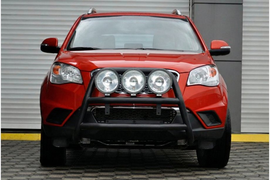 SsangYong Korando 2010-2019 Bullbar WT018 Negru (Otel Inoxidabil) Image