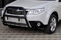 Subaru Forester 2008-2013 Bullbar WT018 Negru (Otel Inoxidabil) foto 2