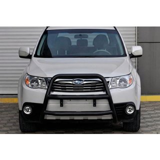 Bullbar WT018 Negru (Otel Inoxidabil) foto 3
