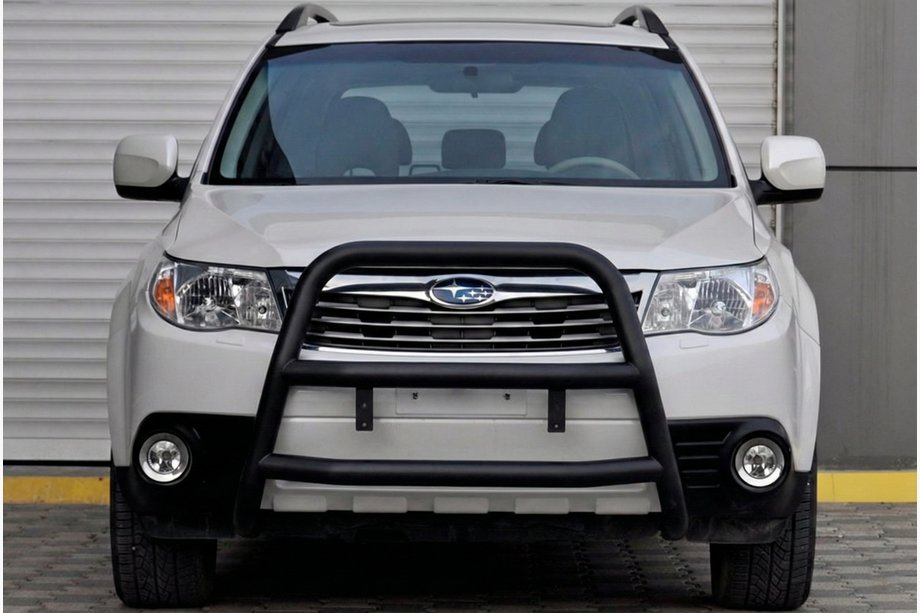 Subaru Forester 2008-2013 Bullbar WT018 Negru (Otel Inoxidabil) Image
