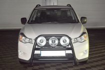 Subaru XV 2011-2017 Bullbar WT018 Negru (Otel Inoxidabil) foto 1