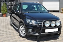 Volkswagen Tiguan 2007-2016 Bull Bar WT018 Negru (Otel Inoxidabil) foto 3