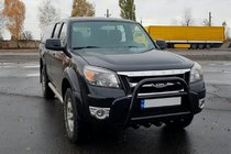 Ford Ranger 2007-2011 Bullbar QT008 Negru (Otel Inoxidabil) foto 2
