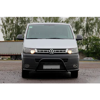 Bullbar WT007ST Negru (Otel Inoxidabil) foto 3