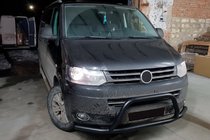 Volkswagen T5 2010-2015 Bullbar WT006ST Negru (Otel Inoxidabil) foto 1