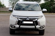 Mitsubishi Pajero Sport 2015- Bullbar WT008 Negru (Otel Inoxidabil) foto 1