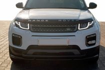 Range Rover Evoque 2012-2018 Protectie Fata ST014-1 Negru (Otel Inoxidabil) foto 1