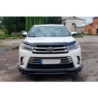 Bullbar ST-Special Black (Otel Inoxidabil) Toyota Highlander 2013-2019