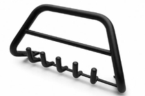 Renault Logan MCV 2005-2013 Bull bar fata Black WT003 (otel inoxidabil) foto 1