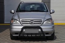 Mercedes ML W163 1997-2005 Bull bar Black (otel inoxidabil) foto 4