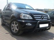 Mercedes ML W163 1997-2005 Bull bar Black (otel inoxidabil) foto 1