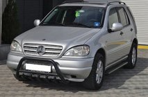 Mercedes ML W163 1997-2005 Bull bar Black (otel inoxidabil) foto 3