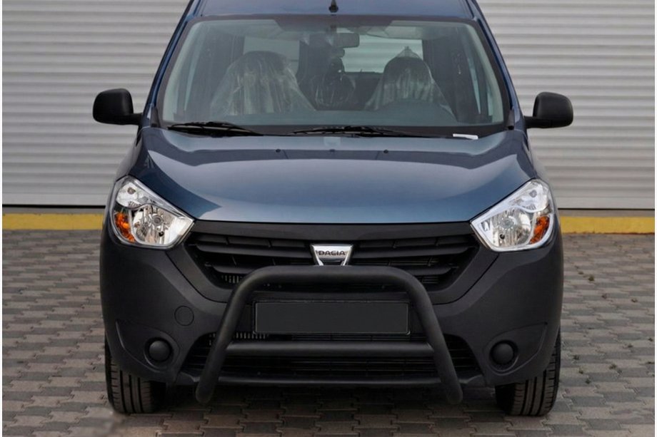 Dacia Dokker 2013-2022 Bullbar WT006 Negru (Otel Inoxidabil) Image