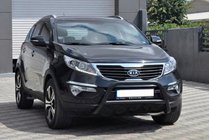 Kia Sportage 2010-2015 Bullbar WT006 Negru (Otel Inoxidabil) foto 1