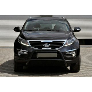 Bullbar WT006 Negru (Otel Inoxidabil) Kia Sportage 2010-2015 foto 2