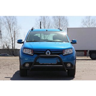 Bara Fata WT006 Negru (Otel Inoxidabil) Dacia Sandero 2013-2020 foto 1
