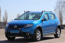 Renault Sandero 2013-2022 Bara Fata WT006 Negru (Otel Inoxidabil) foto 6
