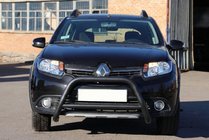 Renault Sandero 2013-2022 Bara Fata WT006 Negru (Otel Inoxidabil) foto 2