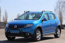 Renault Sandero 2013-2022 Bara Fata WT006 Negru (Otel Inoxidabil) foto 4