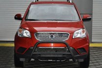 SsangYong Korando 2010-2019 Bullbar WT005 Negru (Otel Inoxidabil) foto 2