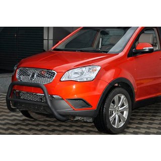 Bullbar WT005 Negru (Otel Inoxidabil) foto 1