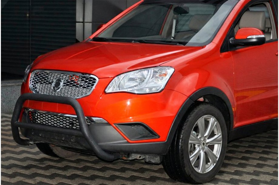 SsangYong Korando 2010-2019 Bullbar WT005 Negru (Otel Inoxidabil) Image