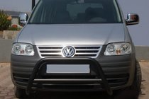 Volkswagen Caddy 2004-2010 Bullbar WT005 Negru (Otel Inoxidabil) foto 1