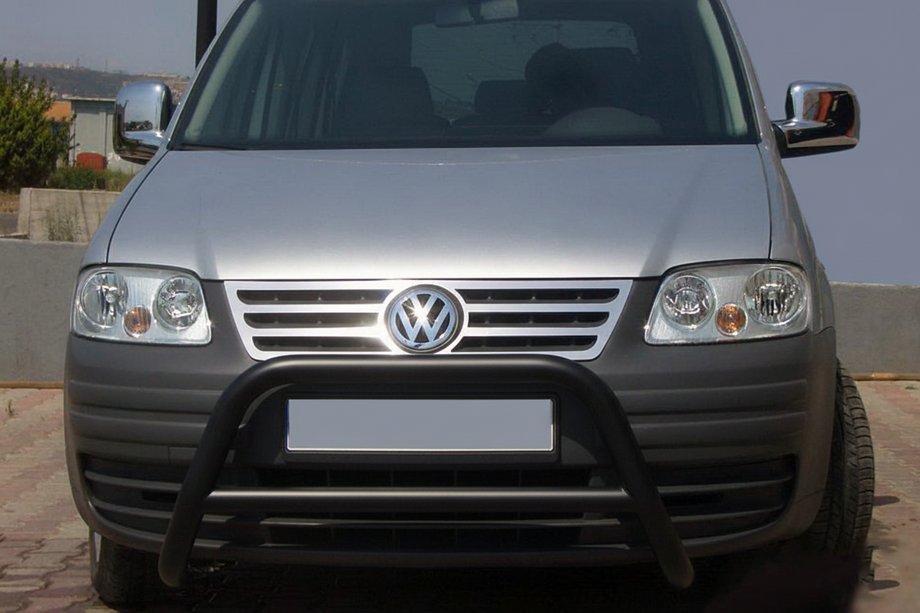 Volkswagen Caddy 2004-2010 Bullbar WT005 Negru (Otel Inoxidabil) Image