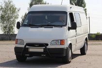 Ford Transit 1991-2000 Bullbar WT006 Negru (Otel Inoxidabil) foto 2