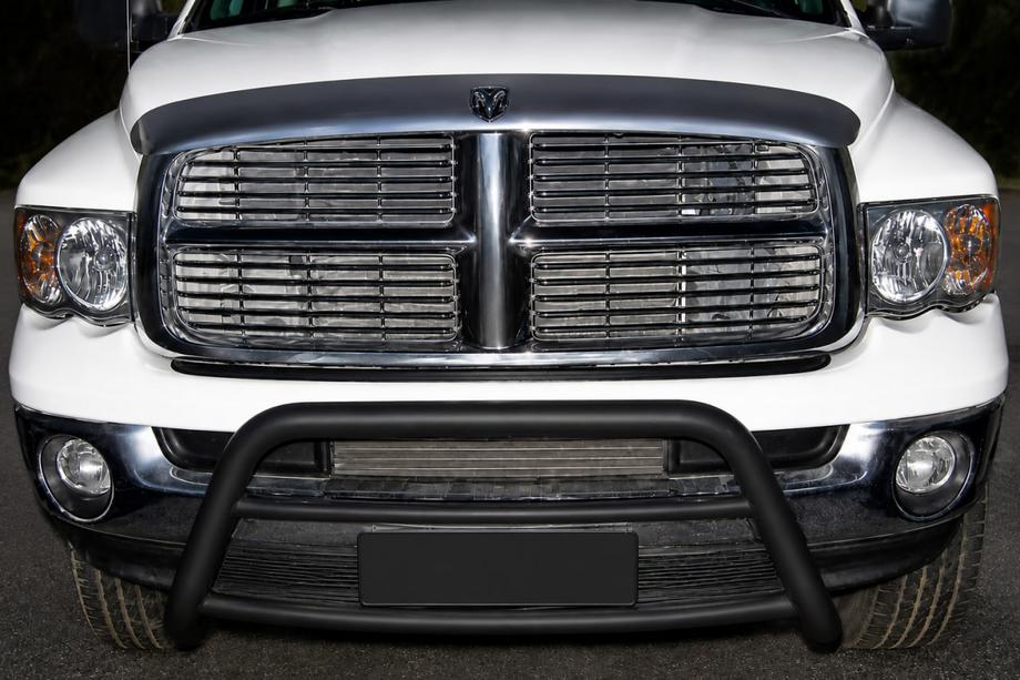 Dodge RAM (DR/DH/D1/DC/DM) 2002–2009 Bara Fata WT005 Negru (Otel Inoxidabil) Image