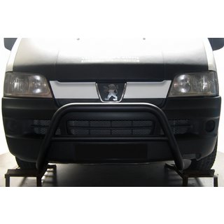 Bullbar WT005 Negru (Otel Inoxidabil) Peugeot Boxer 1994-2006