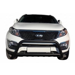 Bullbar WT005 Negru (Otel Inoxidabil) Kia Sorento II XM 2009-2014