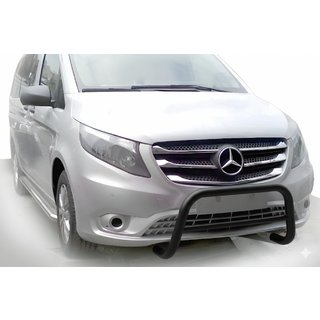 Bullbar WT005 Negru (Otel Inoxidabil)