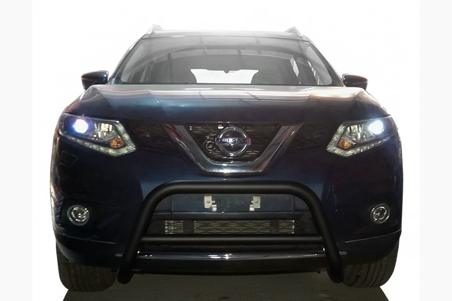 Nissan X-trail T32/Rogue 2014-2021 Bullbar WT005 Negru (Otel Inoxidabil) Foto 1