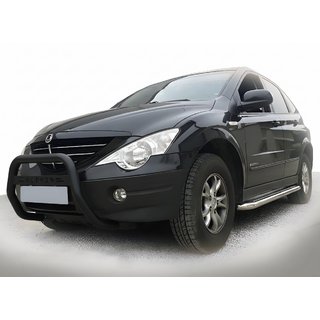 Bullbar WT005 Negru (Otel Inoxidabil) SsangYong Action 2005-2018