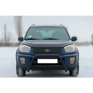 Bullbar WT005 Negru (Otel Inoxidabil) Toyota Rav 4 2001-2005 foto 1